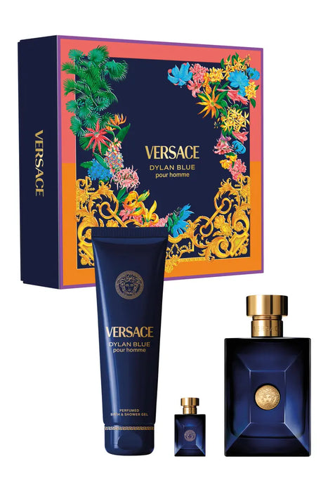 VERSACE DYLAN BLUE POUR HOMME - set - 3p