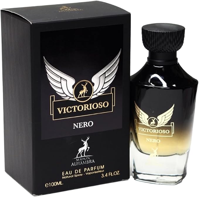 Victorioso Nero Alhambra Perfume For Men -  EDP - 100ML