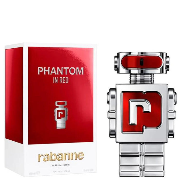 Phantom in Red Rabanne for men - parfum elixir - 100ml