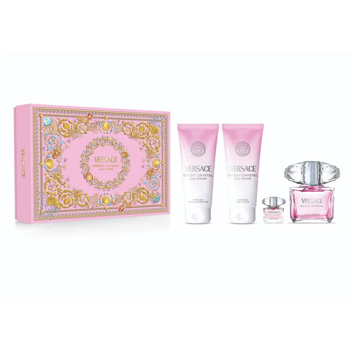 VERSACE BRIGHT CRYSTAL set - 4p