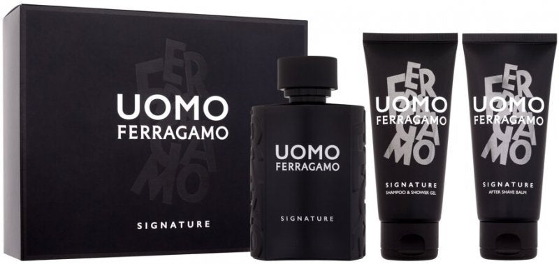 Uomo Salvatore Ferragamo Signature Salvatore Ferragamo for men-edp-3pcs-set (8202133405892)