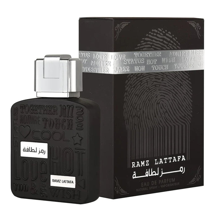 Ramz Lattafa Silver Lattafa Perfumes 100ml -EDP- for women and men (7567721038020)