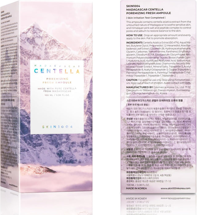 Skin1004 Madagascar Centella Poremizing Fresh Ampoule - 100ml