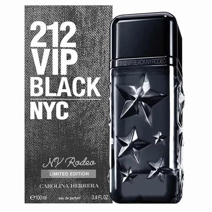 212 VIP Black NY Rodeo Carolina Herrera for men - EDP  - 100 ML - LIMITED EDITION