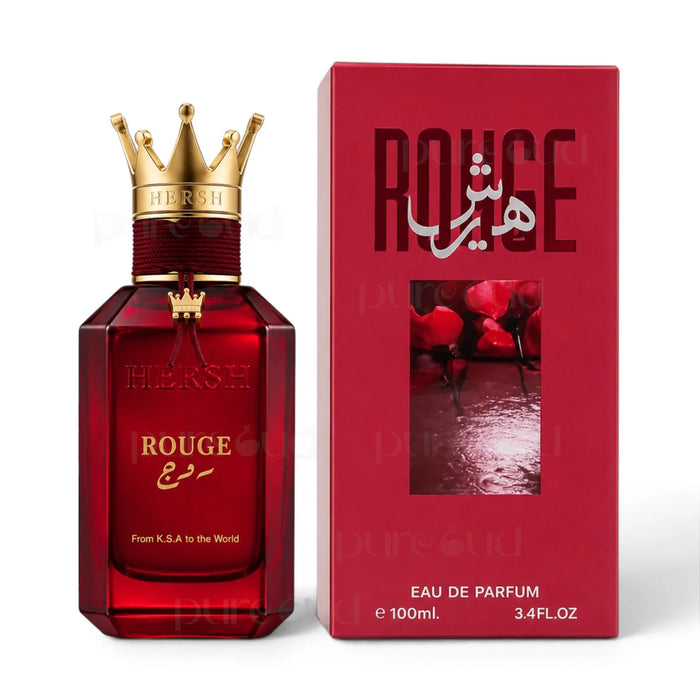 Alezz Oud Hersh Rouge EDP 100ML Unisex ( DAMAGE )