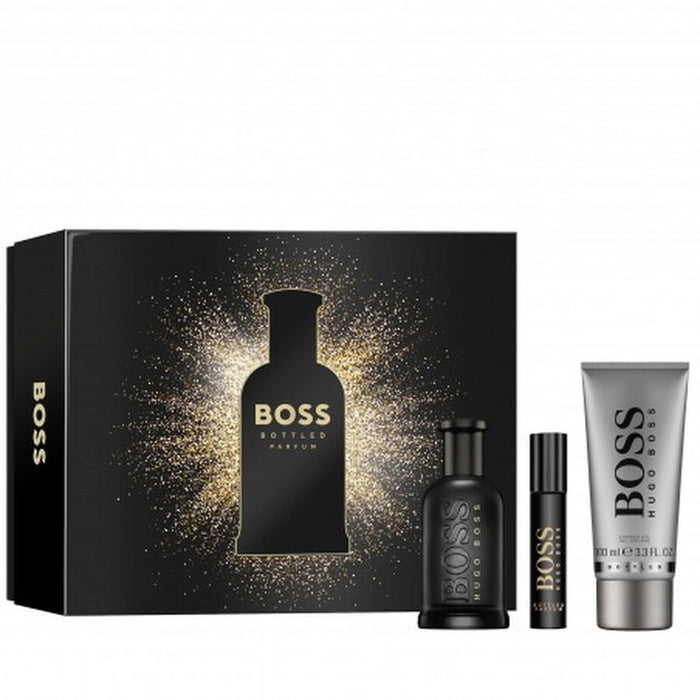Boss Bottled Parfum Hugo Boss for men-parfum-3pcs-set (8202116300996)