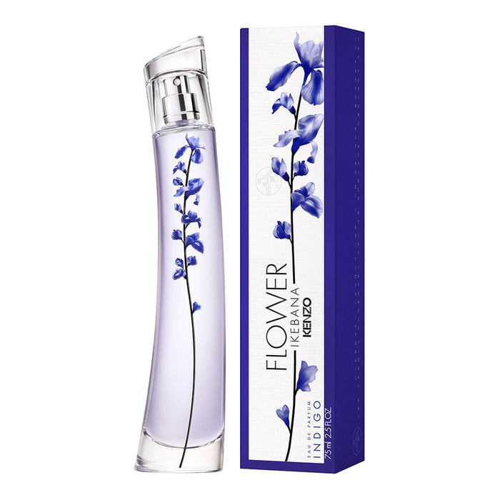 Flower Ikebana Indigo Kenzo for women - edp - 75ml - damaged - سولفان مفكوك