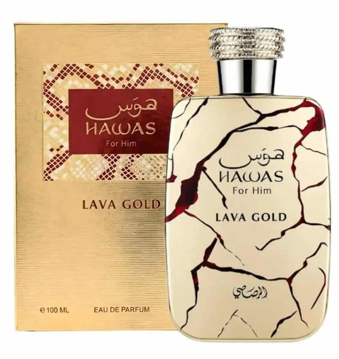 Hawas Lava Gold Rasasi for men - edp - 100ml