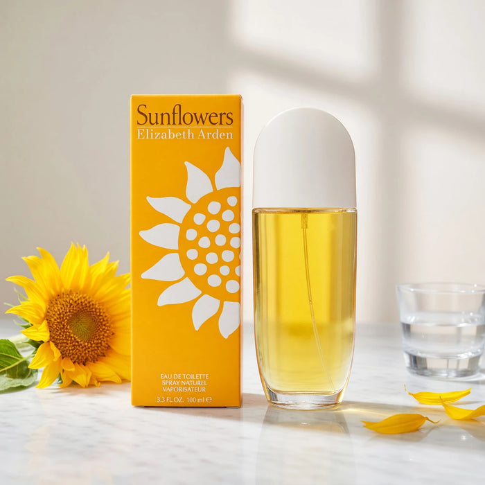 Sunflowers Elizabeth Arden for women - edt - 100ml - damaged - استخدام رشات