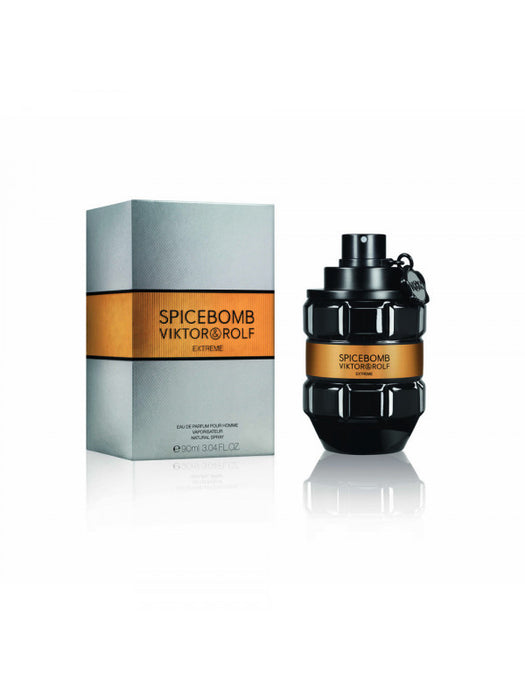 Viktor & Rolf Spice Bomb Extreme - EDP - For Men - 90ml - Damaged - علبة مثقوبة من الامام