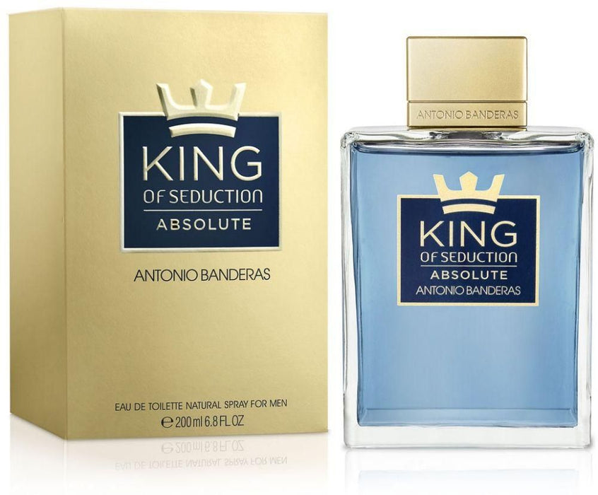 King of Seduction Absolute by Antonio Banderas for Men , Eau de Toilette - 200ml (7064860065988)