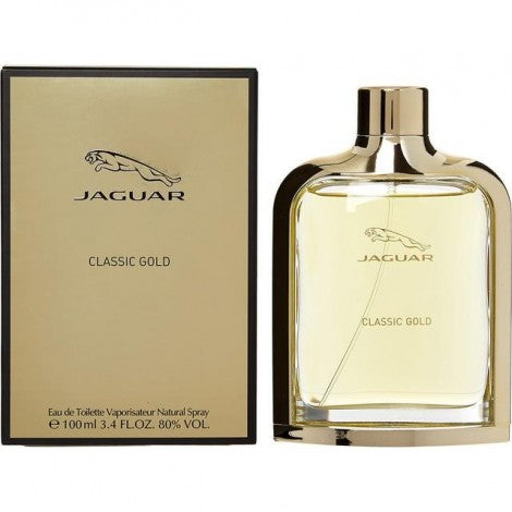 Jaguar Classic Gold Jaguar for men - Eau De Toilette - 100ml (7111685210308)